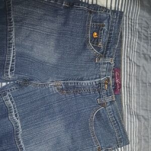 Gloria Vanderbilt Women's High Rise Dark Blue Jeans